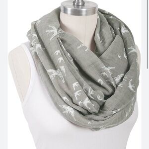 Bebe au Lait Premium Muslin Nursing Scarf One Size Fits All - Nightingale